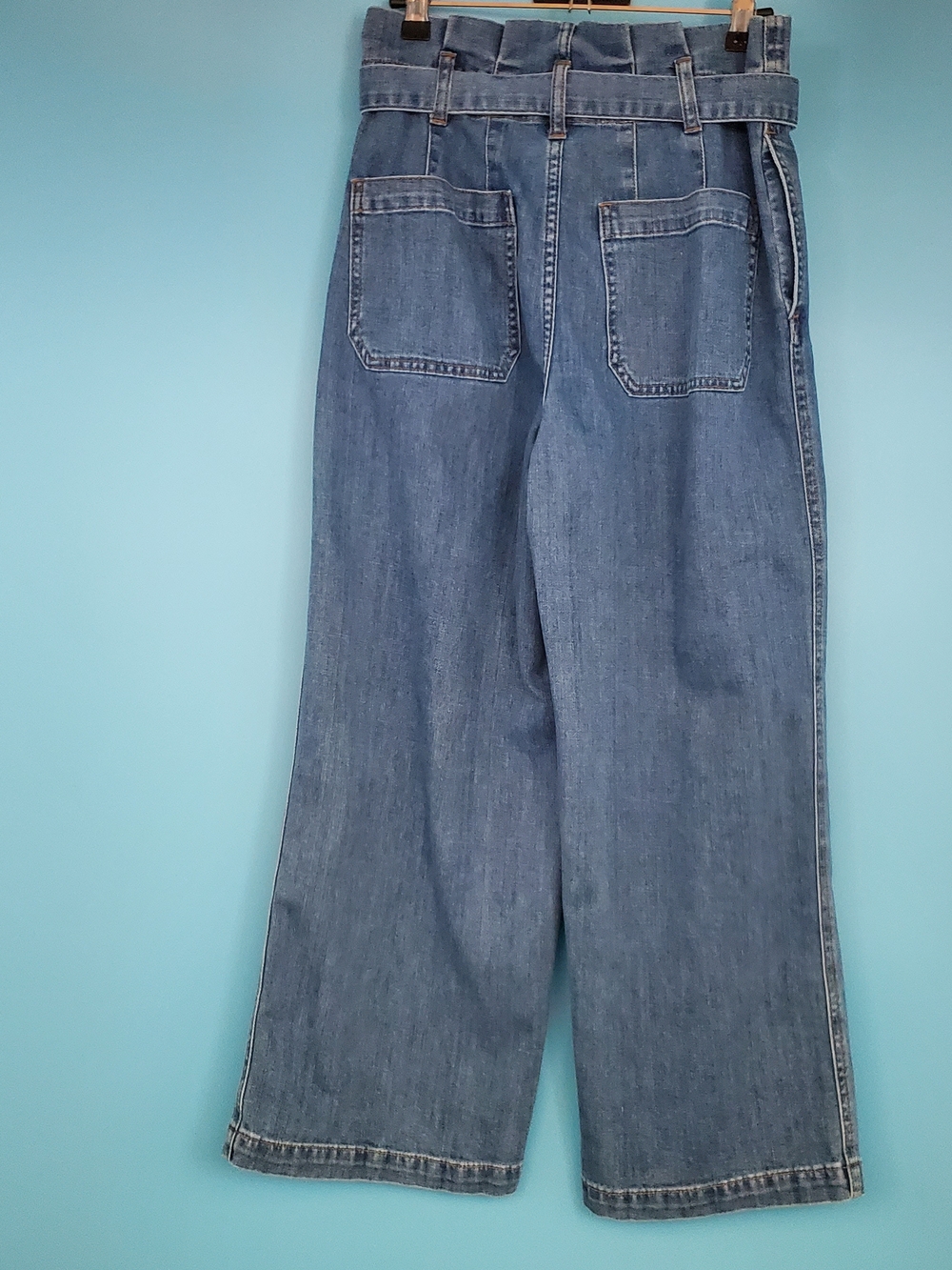 Madewell Jeans Size 27 High-Rise Wide Leg - Picture 3 of 7